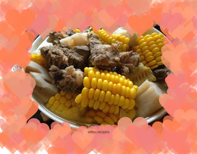 Corn, Lotus Root and Pork Ribs Soup—good news in the hot season