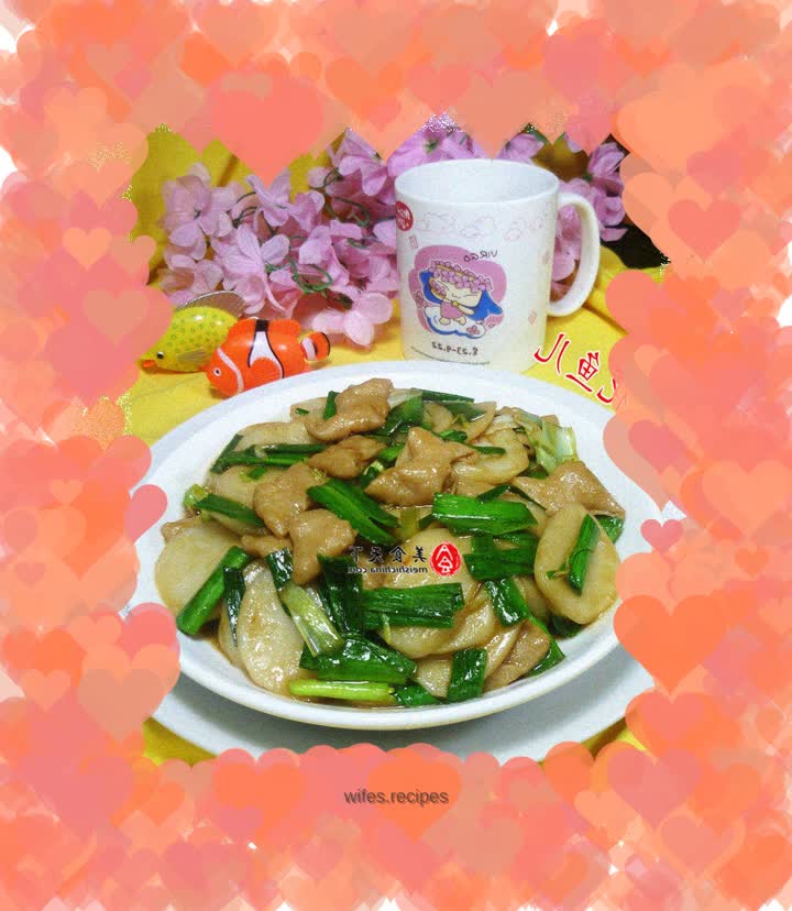 Garlic Intestine Fried Rice Cake