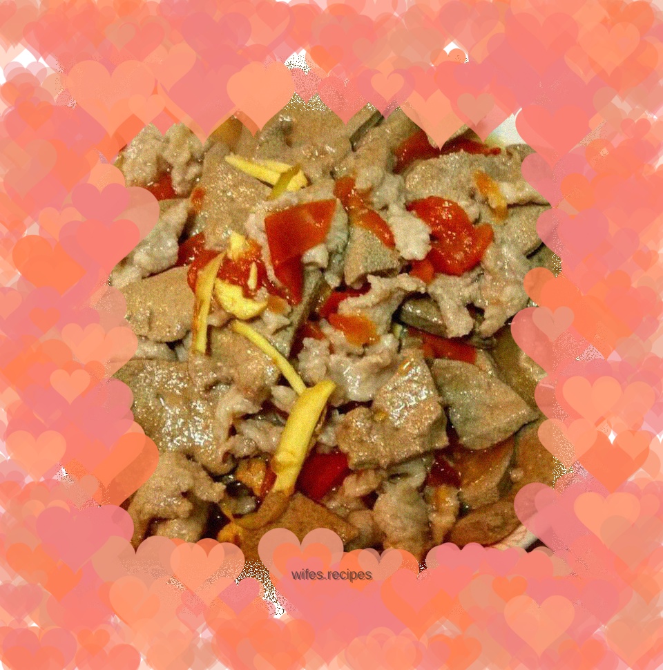 Hakka Shabu-shabu Pork Liver Lean