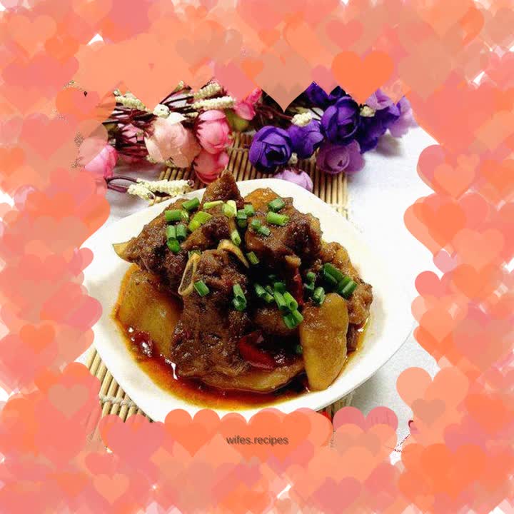 Beer-roasted pork ribs