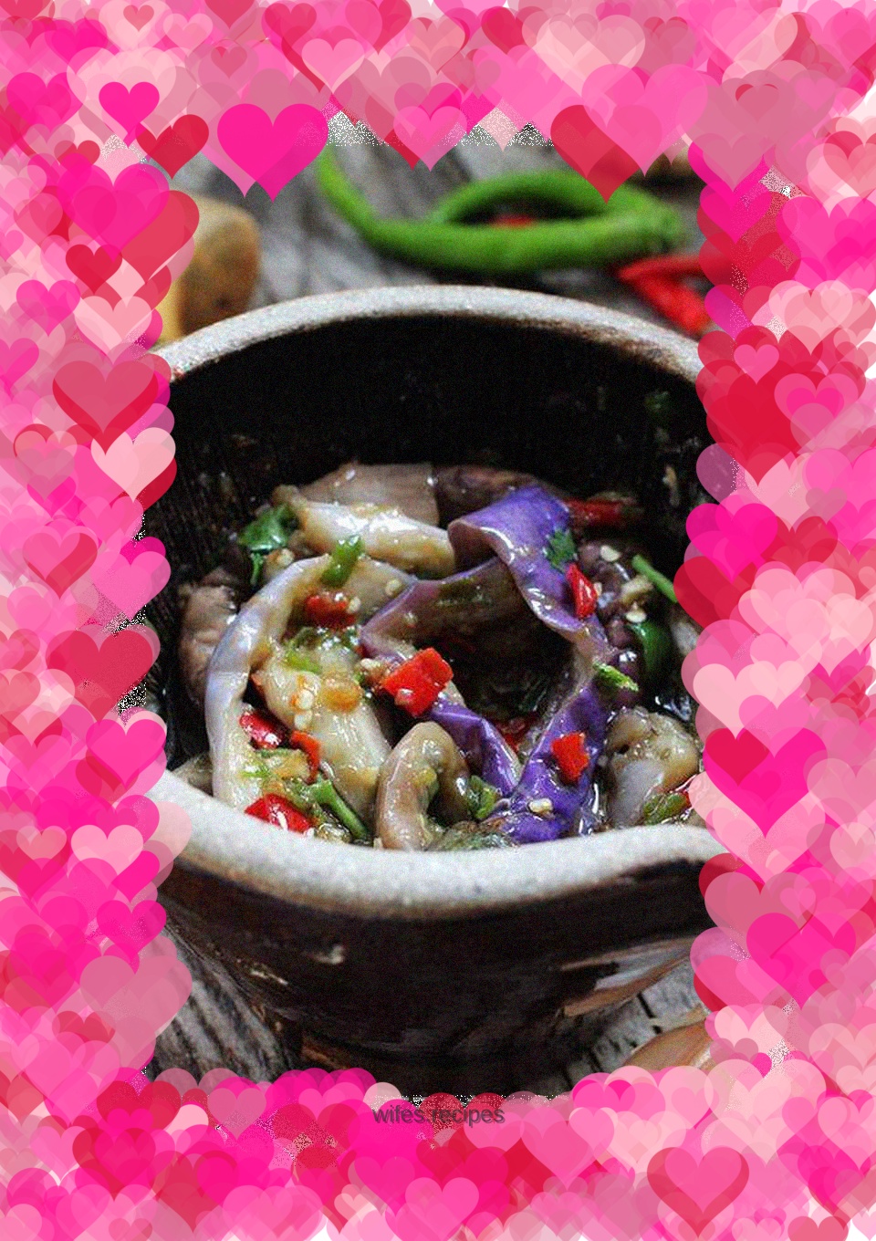 Refreshing and appetizing---Pepper eggplant