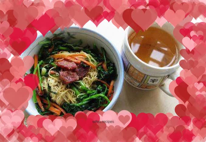 Home-style stir-fry --- Cantonese fried noodles