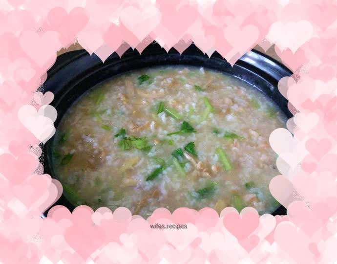 【Guangdong】Shrimp and chicken casserole porridge