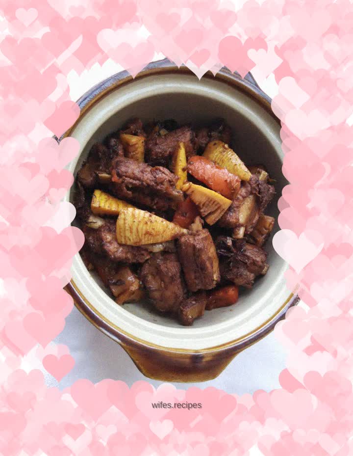 Grilled Pork Ribs with Winter Bamboo Shoots