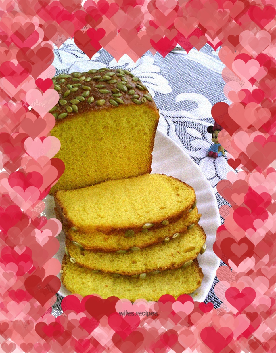 Pumpkin vegetable bread