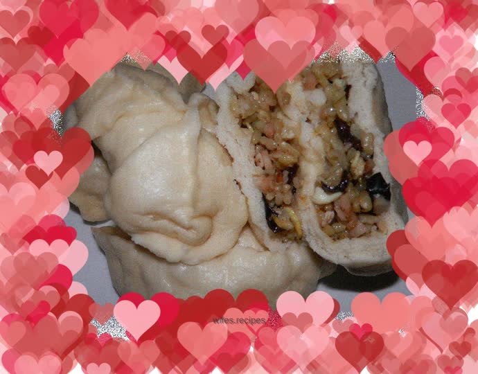 Golden Egg Fried Rice Buns