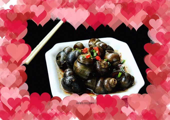Spicy escargot