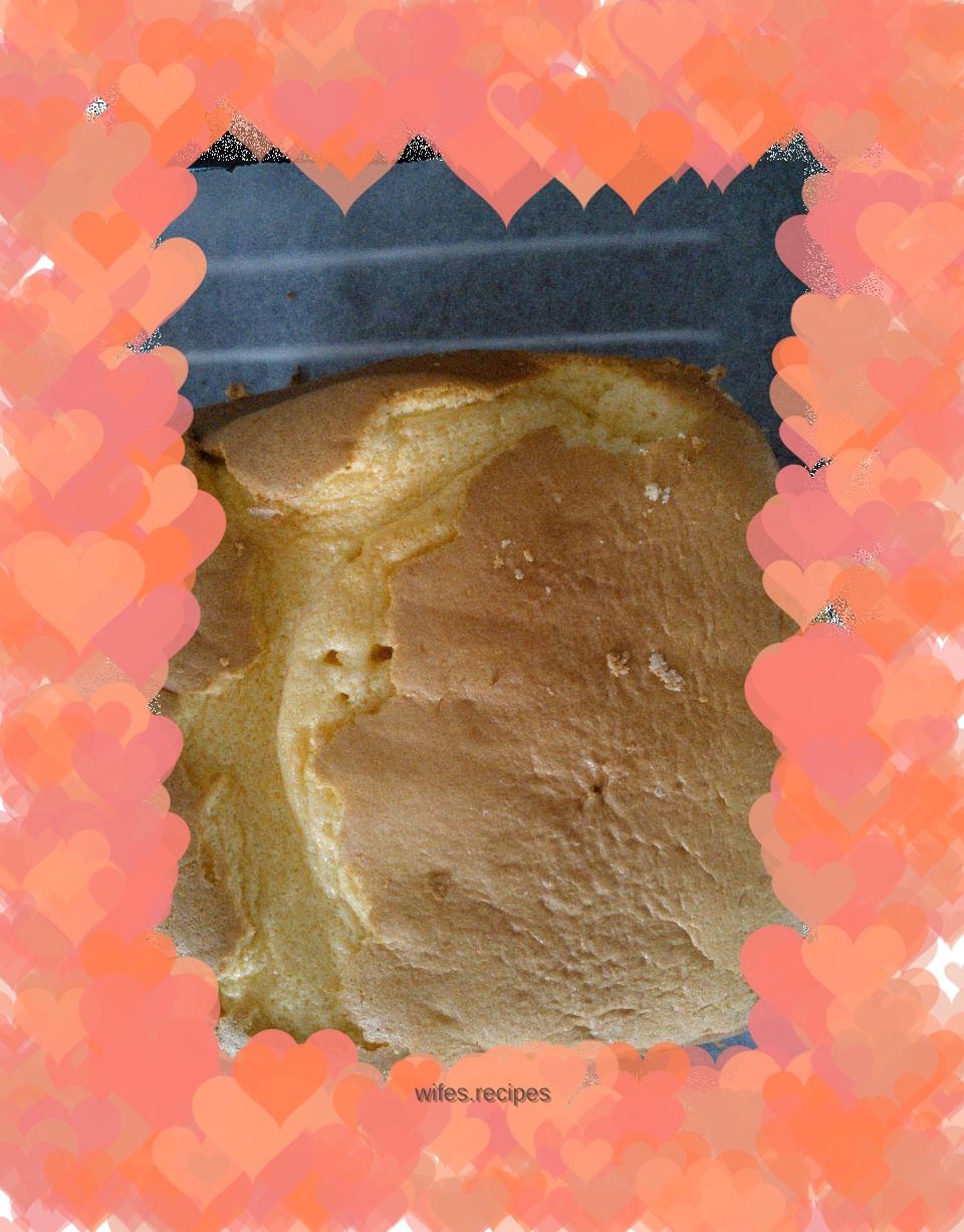 Vanilla chiffon cake