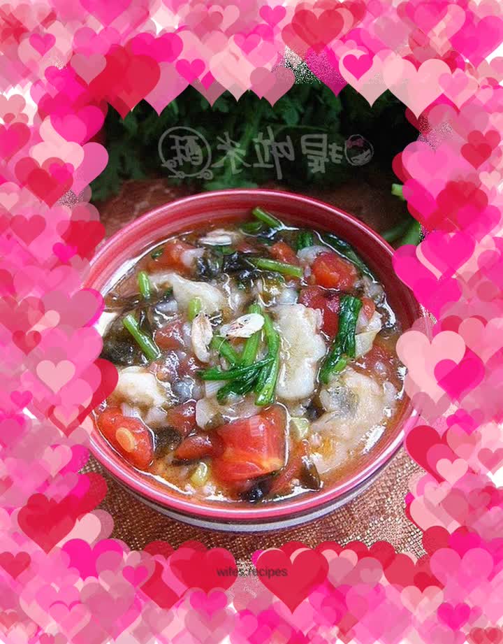 Take care of your stomach - tomato umami pimple soup