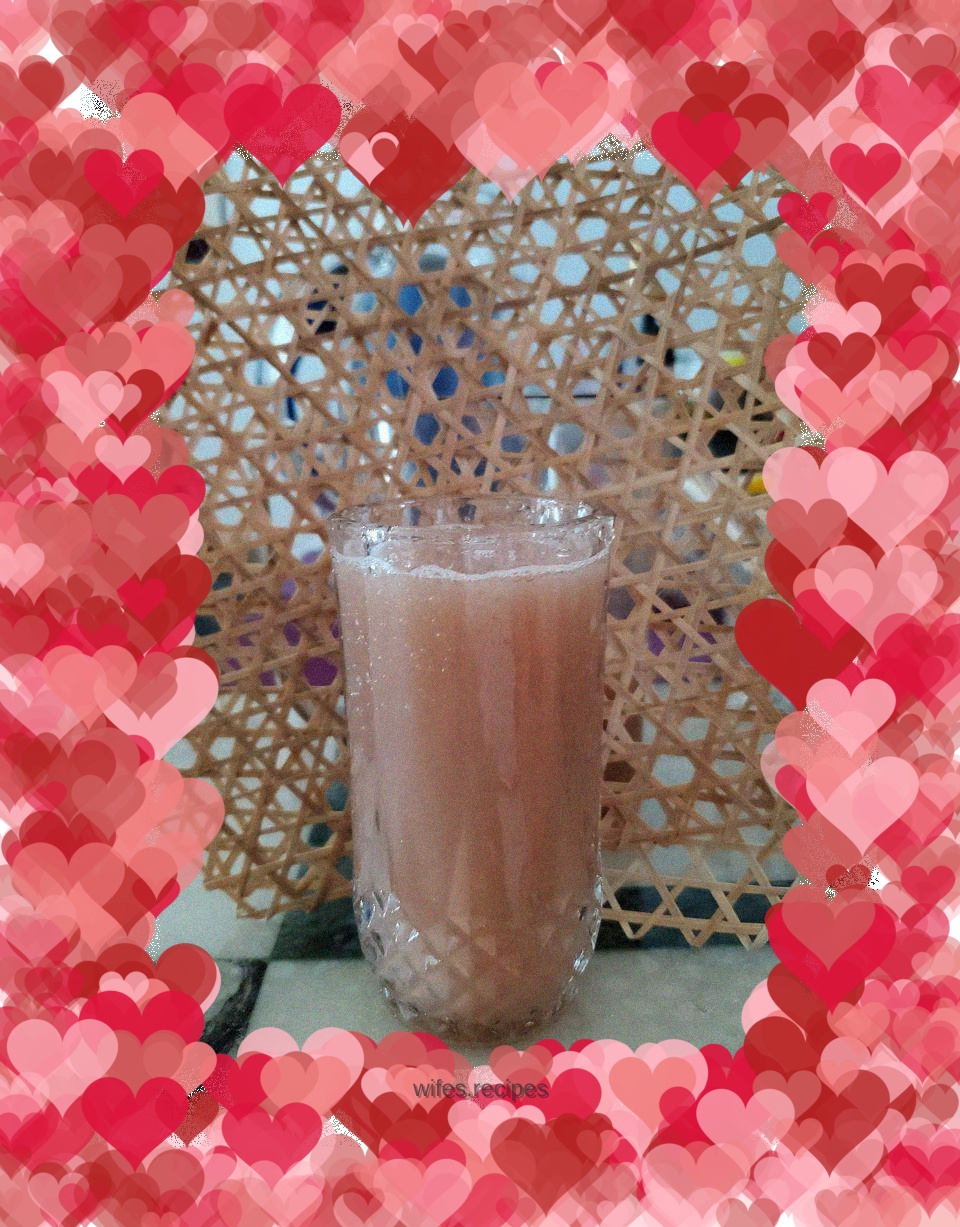 Freshly squeezed grape juice