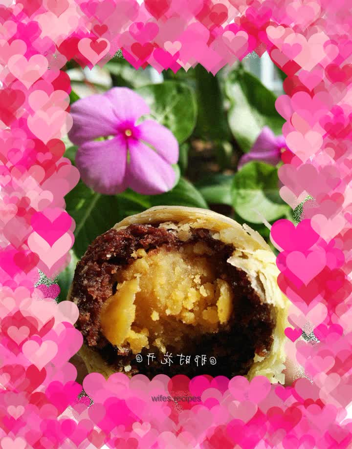 Egg yolk crisp~detailed process of hand kneading oil crust