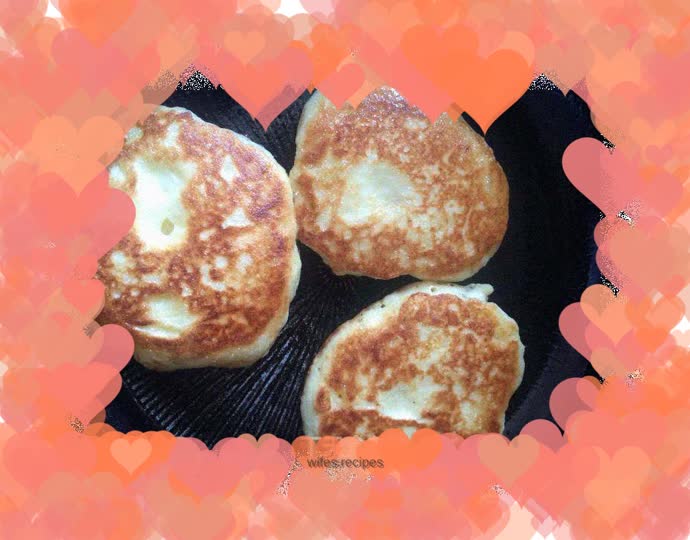 Pan-fried potato pancakes