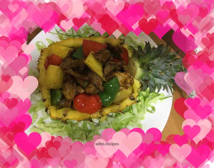 Pineapple Boat Sour Pork