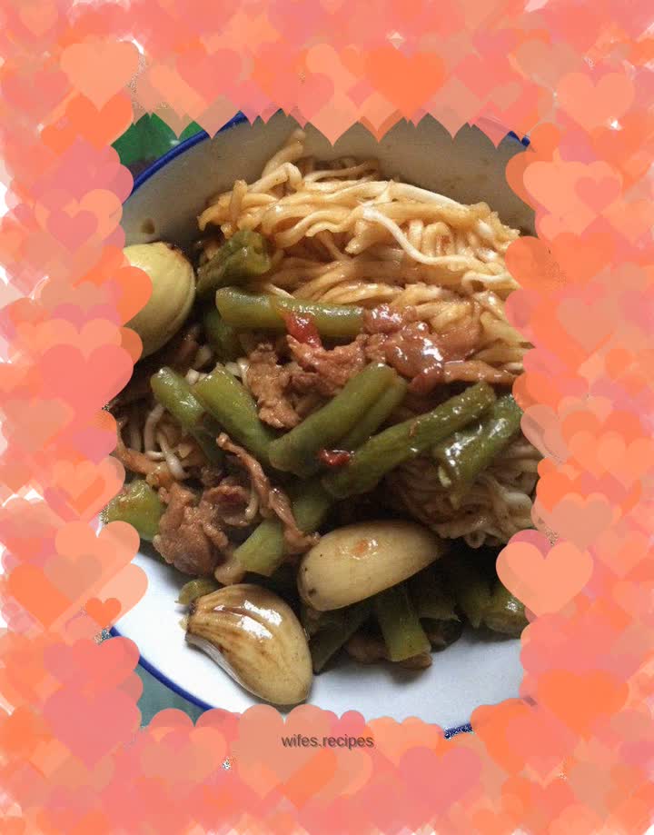 Braised noodles (braised noodles)