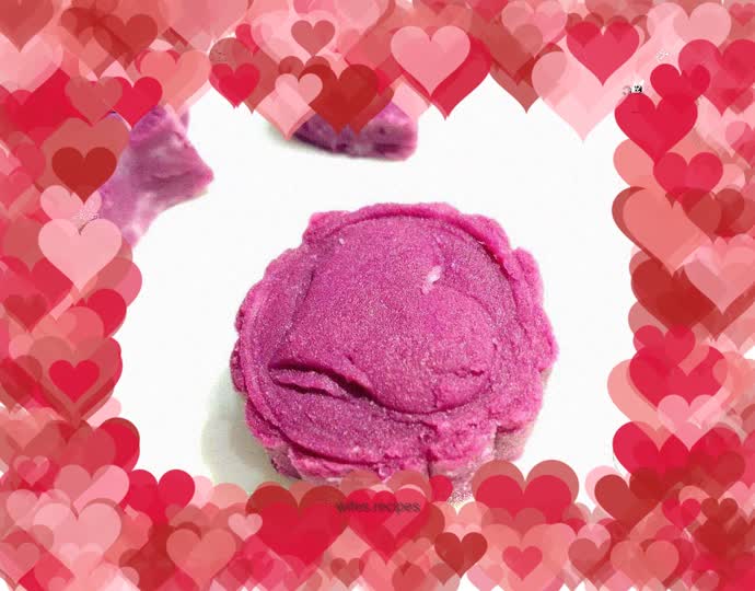 Purple sweet potato cake