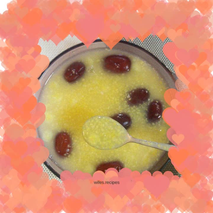 Red dates and small ballast porridge