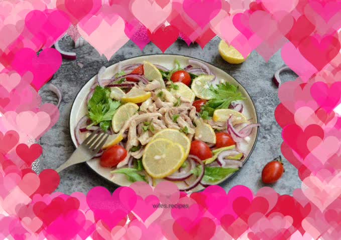 Red Wine Vinegar Lemon Chicken Salad