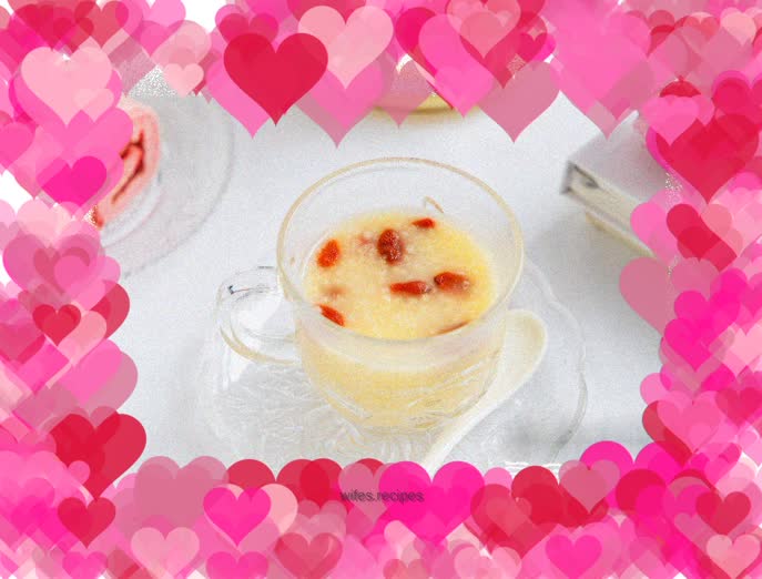 Millet and wolfberry porridge