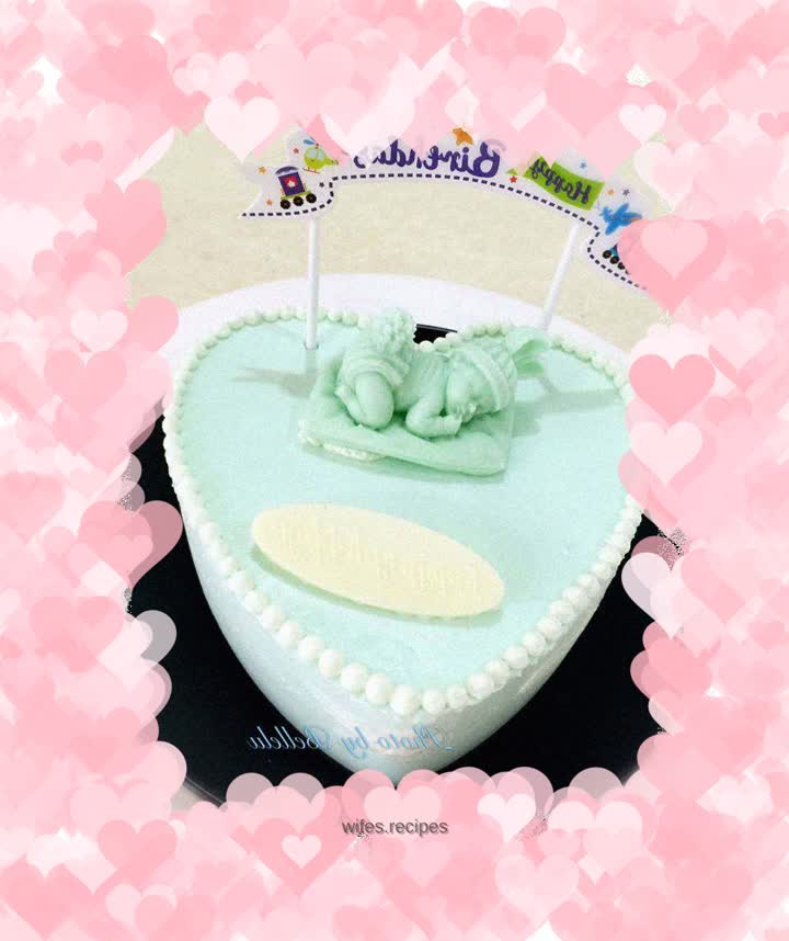 Love baby mousse cake