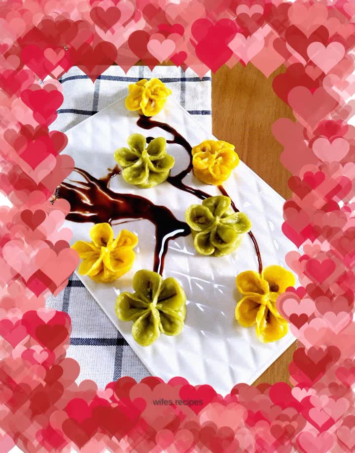 Fancy steamed dumplings