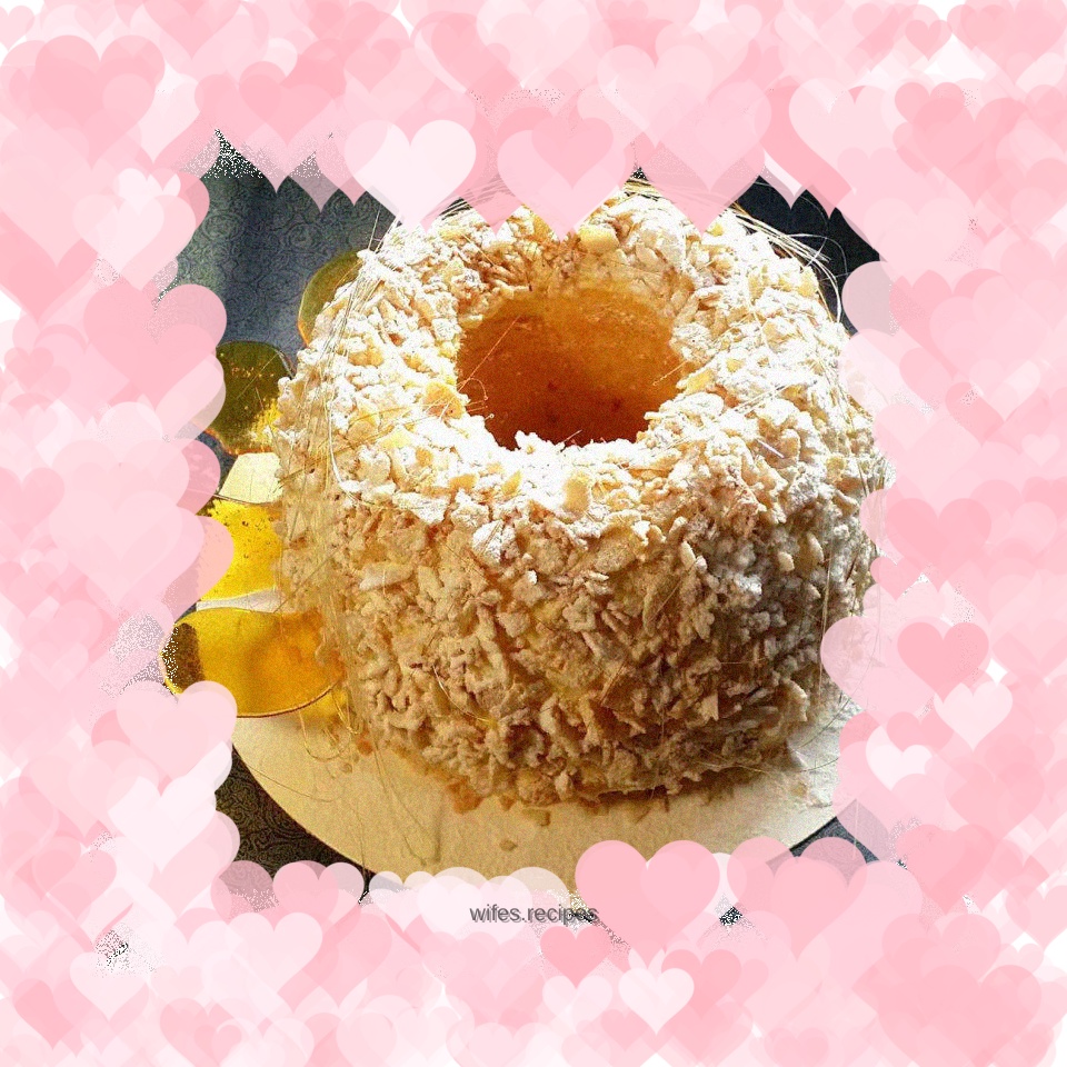 Crisp Viennese Almond Cake