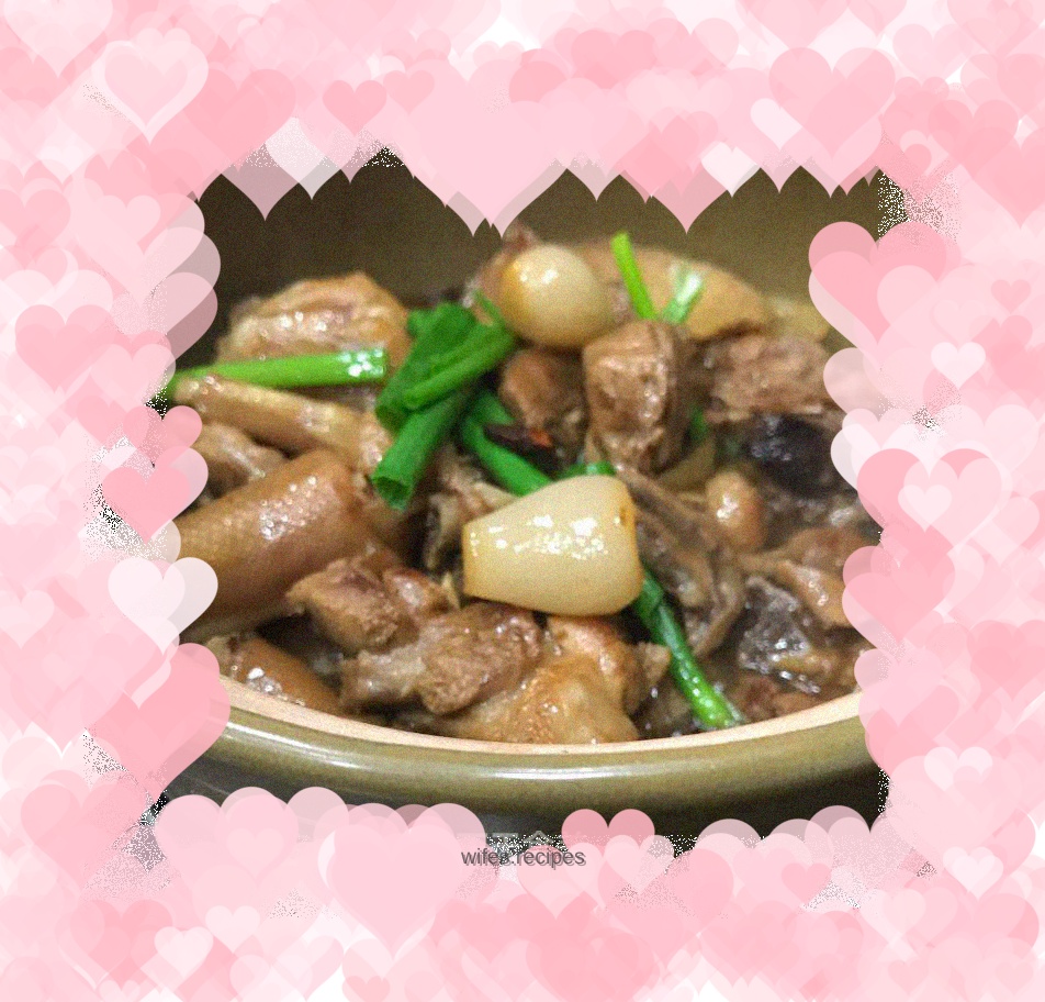 Hakka braised duck (goose) with sour buckwheat