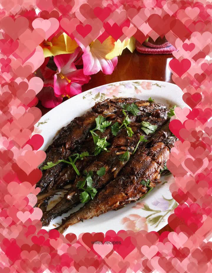 Braised Spanish Mackerel