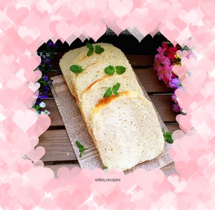 Mint Yogurt Mashed Potato Toast