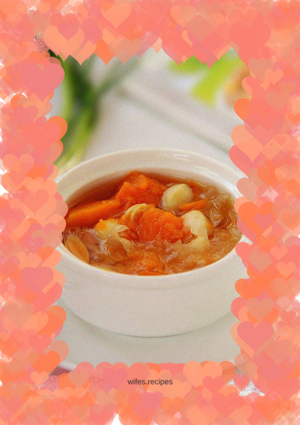 Pumpkin Tremella Lily Soup