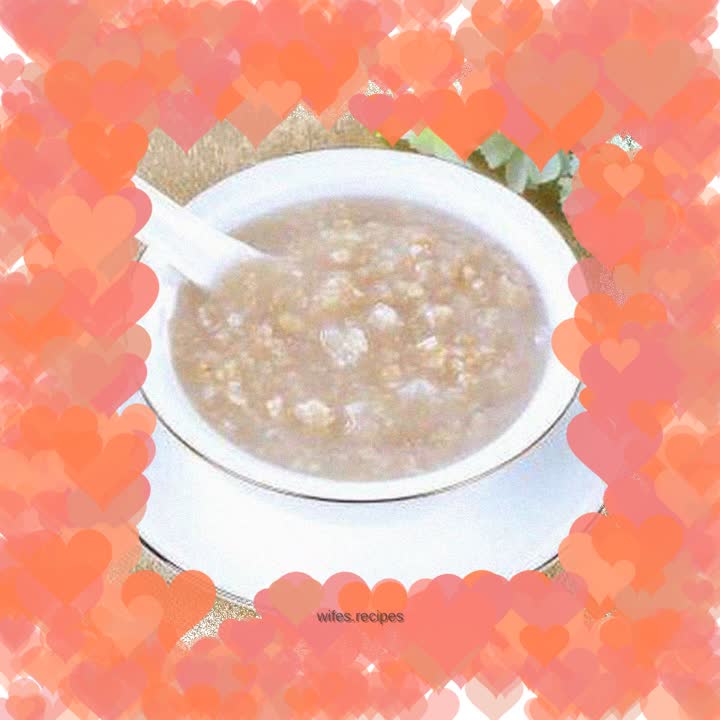 Stomach nourishing barley porridge