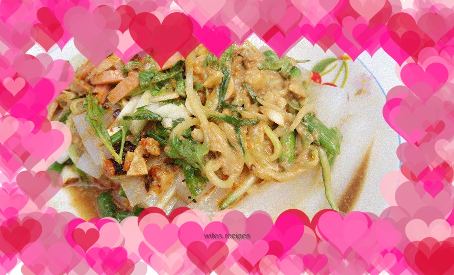 Sauce-flavored jelly