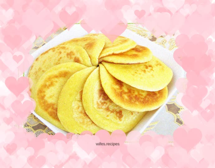 Baby nutritious meal----Milk-flavored corn cakes
