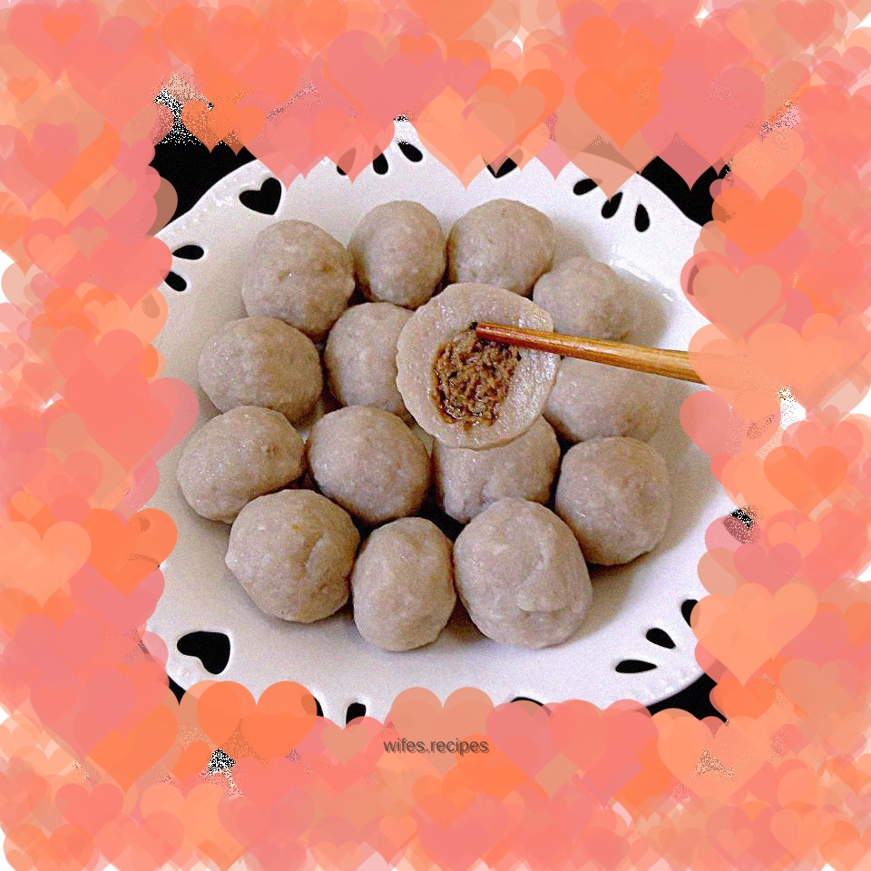 Handmade Filled Fish Balls