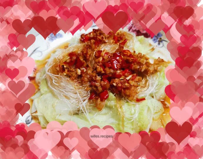 Garlic cabbage vermicelli