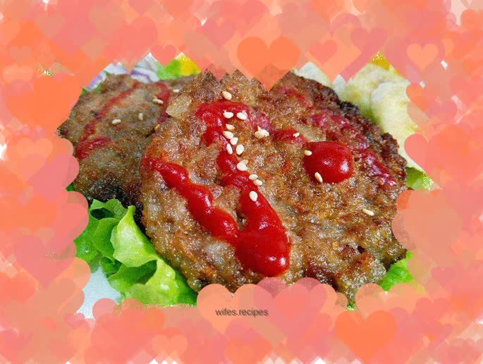 Pan-fried meatloaf