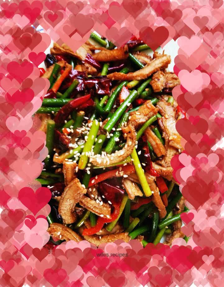 Spicy shredded tripe