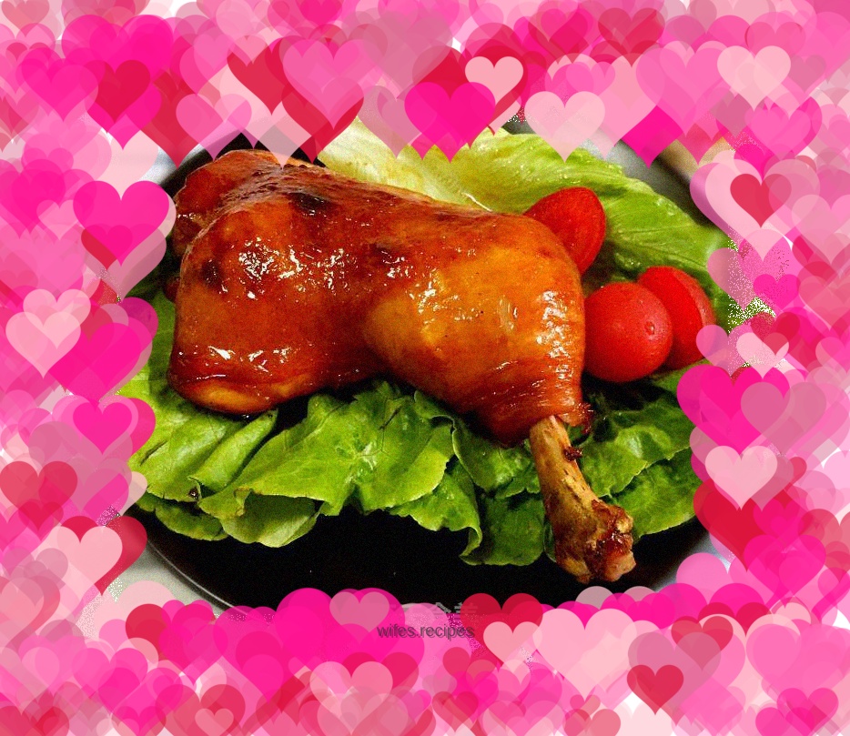 Grilled chicken legs