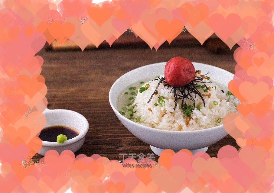 One person’s meal~chazuke rice