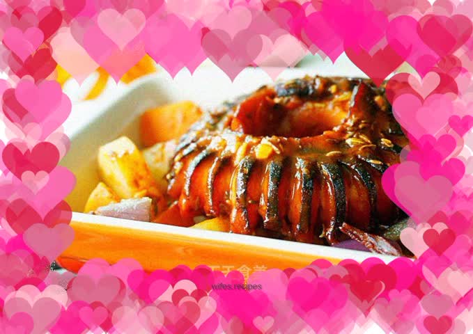 Grilled octopus with seasonal vegetables