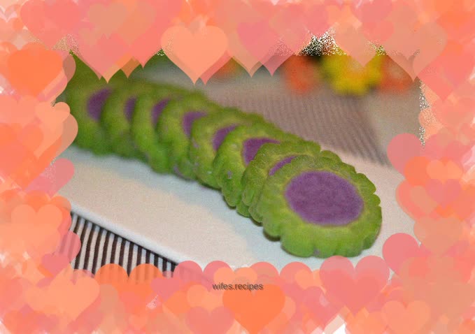 Bitter Melon and Purple Sweet Potato Rings