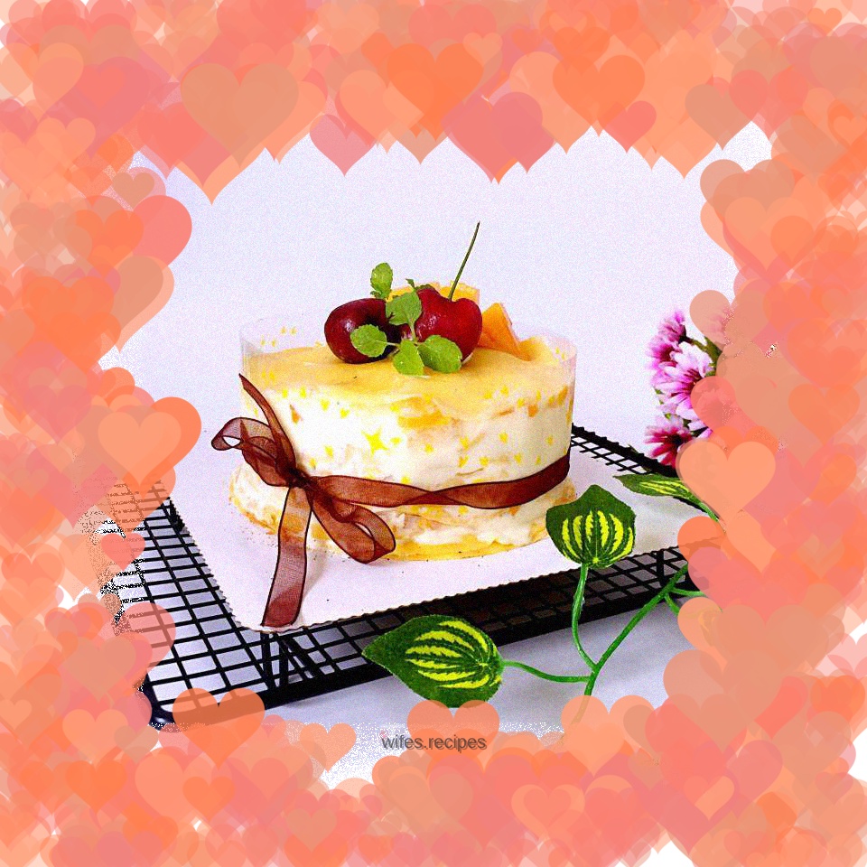 Mango Oreo Layer Cake