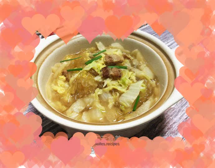 Cabbage Stewed Vermicelli