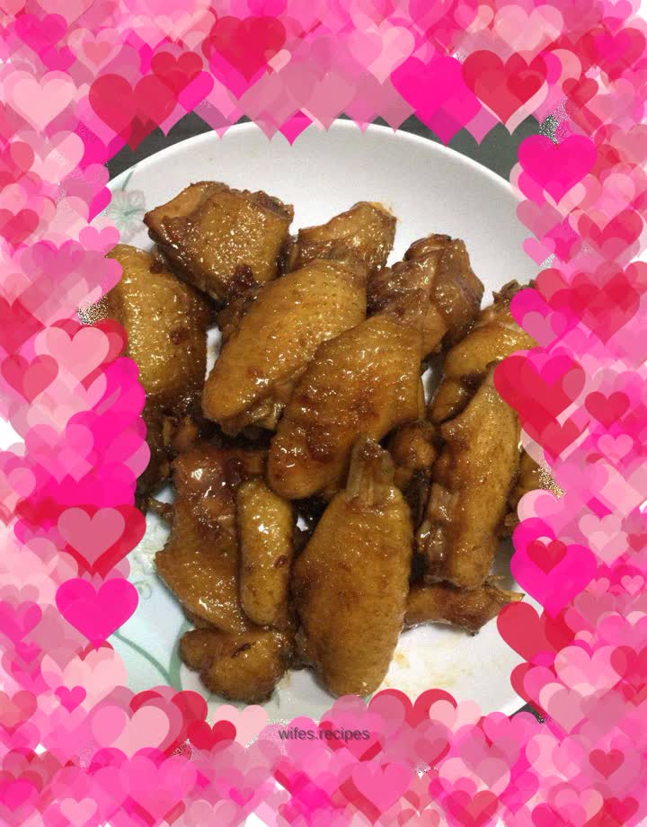 Fake version of Coke chicken wings/chicken