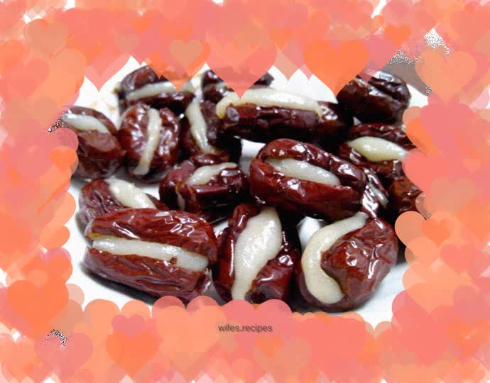 A sweet snack for women to beautify and replenish blood—red dates and glutinous rice, the heart is too soft