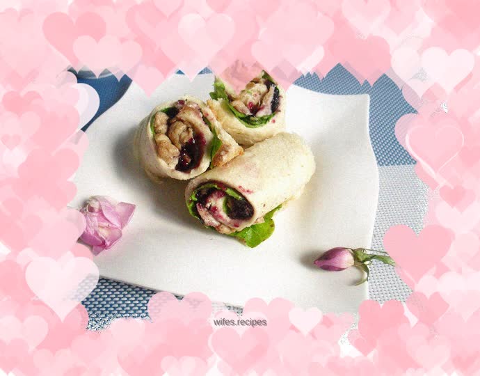 Blueberry Chicken Rolls