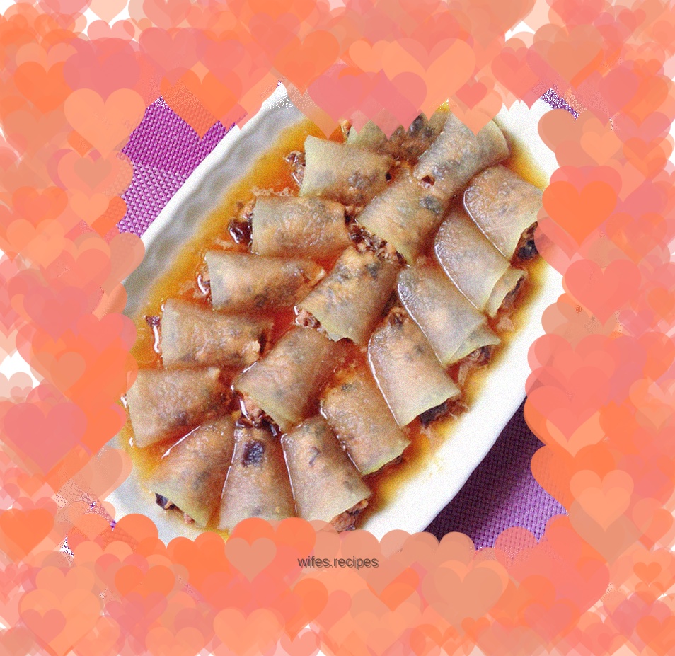 Winter Melon Meat Roll