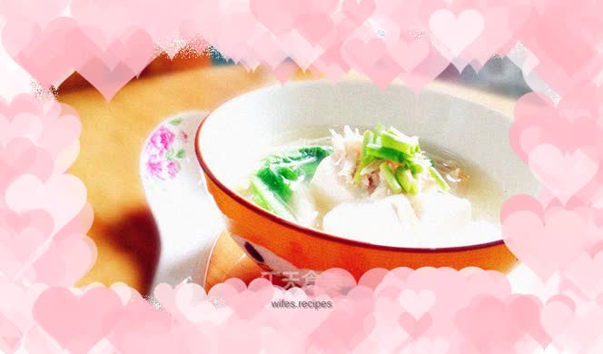 27’s Cooking Diary – Tofu and Enoki Mushrooms and Chicken Soup