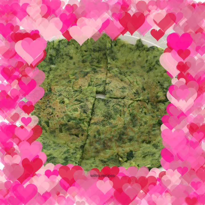 Spinach Egg Pancake