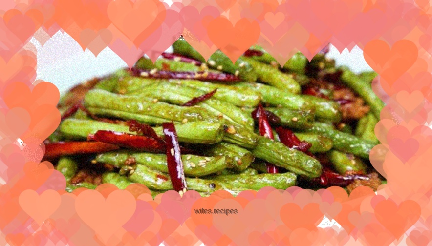 Stir-fried green beans! Spicy and fragrant, an appetizing meal! ! !