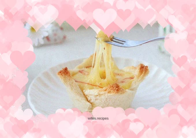 Cheese Corn Toast Cup